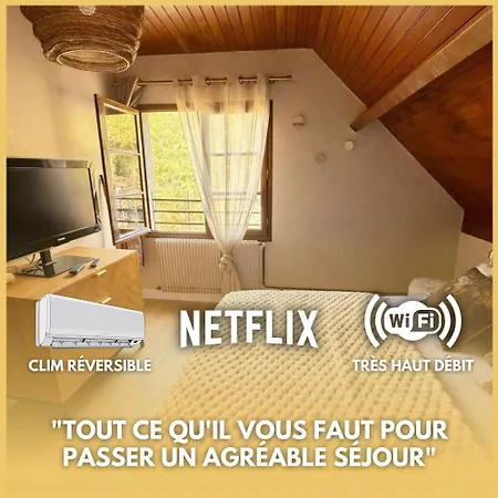 Le Repos Du Randonneur Lejlighed Cheust